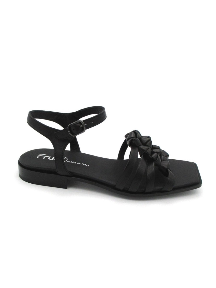 Calzature Fru.it | Sandalo 7544 Fru.It Black