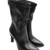 Calzature As98 | Stivaletto Pelle Donna Black As98 - B57207 - Nero