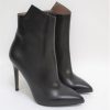 Calzature Albano | Tronchetto Pelle Donna Albano 8162 Nero