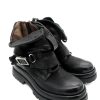 Calzature As98 | Anfibio Pelle Donna Black As98 - B51210 - Nero