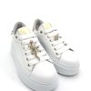 Calzature Gio+ | Sneaker Pelle Donna Gio+ Combi Pia 72B - White