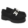 Calzature Albano | Mocassino Donna Albano 1068 Nero