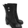 Calzature Fru.it | Stivaletto Pelle Donna Fru.It Black- 8442 - Nero