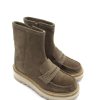 Calzature Apepazza | Stivaletto Clementine Camoscio Donna Apepazza Tortora