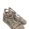 Calzature AS98 | Sandalo Pelle Donna As98 Cartoon - 699034 - Beige