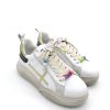 Calzature Gio+ | Sneaker Pelle Donna Gio+ Combi Black White - Giada 62B - Bianco