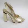 Calzature Vic Matiè | Sandalo Pelle Donna Vic Matie 1U7504D Oro