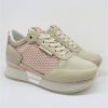 Calzature Apepazza | Sneaker In Pelle Donna Apepazza Rose Cipria