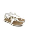 Calzature Apepazza | Sandalo Pelle Donna Apepazza S2Rock06 White