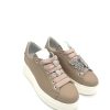 Calzature Gio+ | Sneaker Pelle Donna Gio+ Combi Farfalla - Pia 130B - Beige