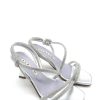 Calzature Albano | Sandalo Donna 3264 Albano Strass Argento