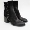 Calzature Fru.it | Tronchetto Pelle Donna Fru.It 5009 Nero