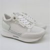 Calzature Apepazza | Sneaker In Pelle Donna Apepazza Rose Bianco