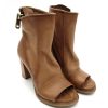 Calzature AS98 | Stivaletto Tacco In Pelle Donna As98 A85004 Camel