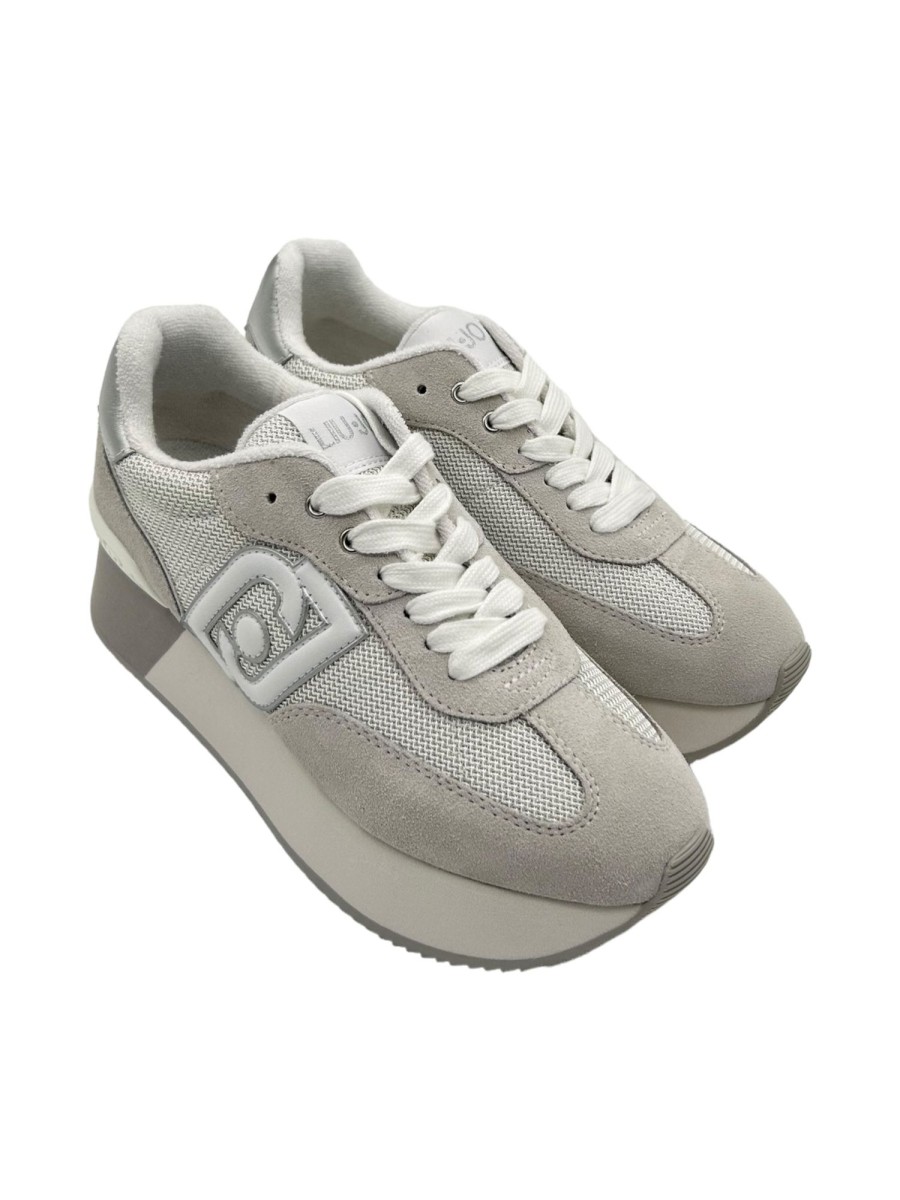 Calzature Liu Jo | Sneakers Liujo Silver- Dreamy 02 - White