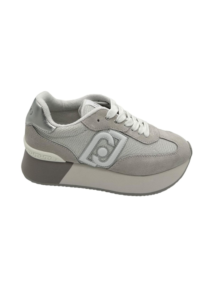 Calzature Liu Jo | Sneakers Liujo Silver- Dreamy 02 - White