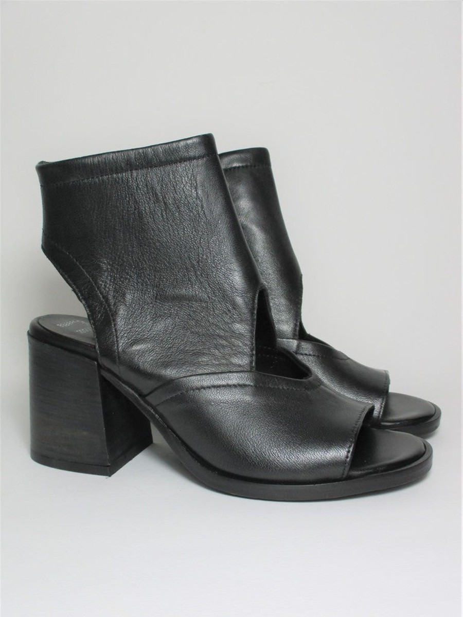 Calzature Mjus | Sandalo Pelle Donna Mjus P04001 Nero