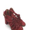 Calzature AS98 | Sandalo In Pelle Donna As98 Berrix Blood - A85002 - Rosso