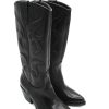 Calzature Mjus | Stivale Texano Pelle Donna Mjus 793386 Nero