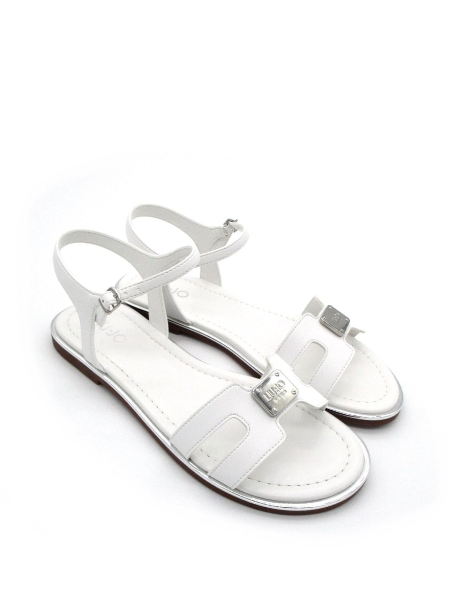 Calzature Liu Jo | Sandalo Basso Liu Jo Sally510 - White