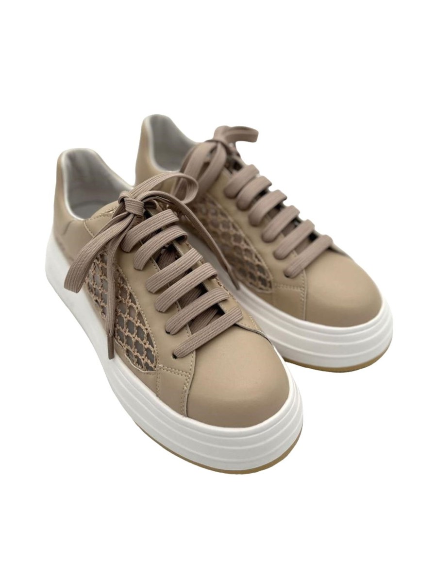 Calzature Apepazza | Sneakers Donna Apepazza Larette - Nude