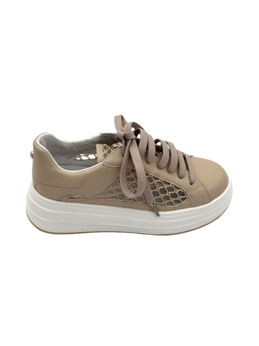 Calzature Apepazza | Sneakers Donna Apepazza Larette - Nude