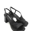 Calzature Gianmarco Sorelli | Sandalo Pelle Donna Gianmarco Sorelli 2132 Nora Black