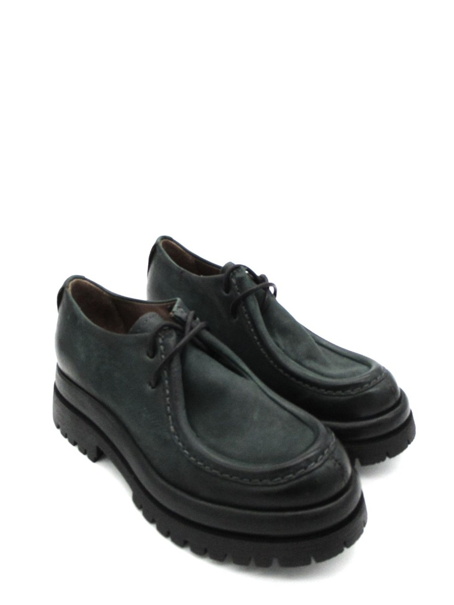 Calzature As98 | Scarpa In Pelle Donna As98 Balsamic - B51101 - Verde