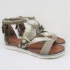 Calzature Mjus | Sandalo Pelle Donna Mjus 740073 Grigio