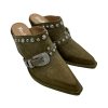 Calzature Fru.it | Sabot Donna Fru.It Planet- 8586 - Verde Militare