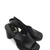 Calzature Mjus | Sandalo Pelle Tacco Donna Mjus Black - T57001 - Nero