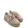 Calzature Gio+ | Sneaker Camoscio Donna Gio+ Velour Sahara - Pia 737A - Sabbia