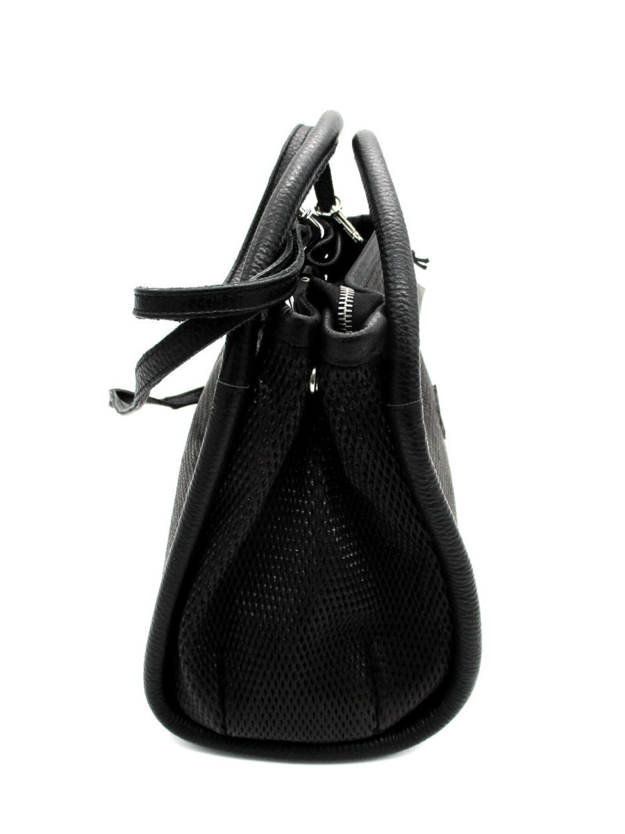 Borse Mjus | Borsa Donna In Pelle Mjus 201431 Nero