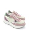 Calzature Gio+ | Sneaker Pelle Donna Gio+ Gipsy Combi Pastel Multicolor