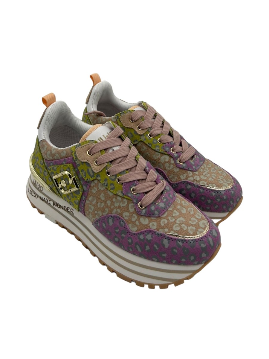 Calzature Liu Jo | Sneakers Liujoprinted- Maxi Wonder 01 Multicolor