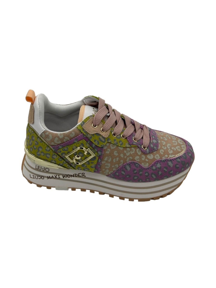 Calzature Liu Jo | Sneakers Liujoprinted- Maxi Wonder 01 Multicolor