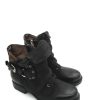 Calzature As98 | Anfibio Pelle Donna As98 259211 - Nero