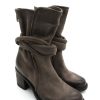 Calzature AS98 | Stivaletto In Pelle Donna As98 A24222 Fango