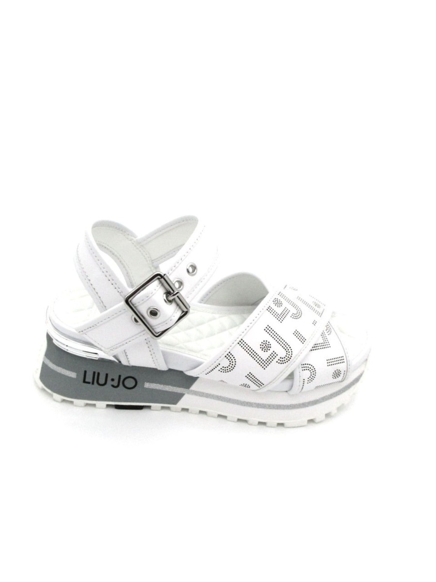 Calzature Liu Jo | Maxi Wonder Sandal 11 Liu Jo White Bianco