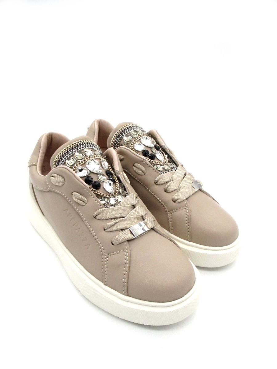 Calzature Apepazza | Sneakers Donna Apepazza Paola - Nude