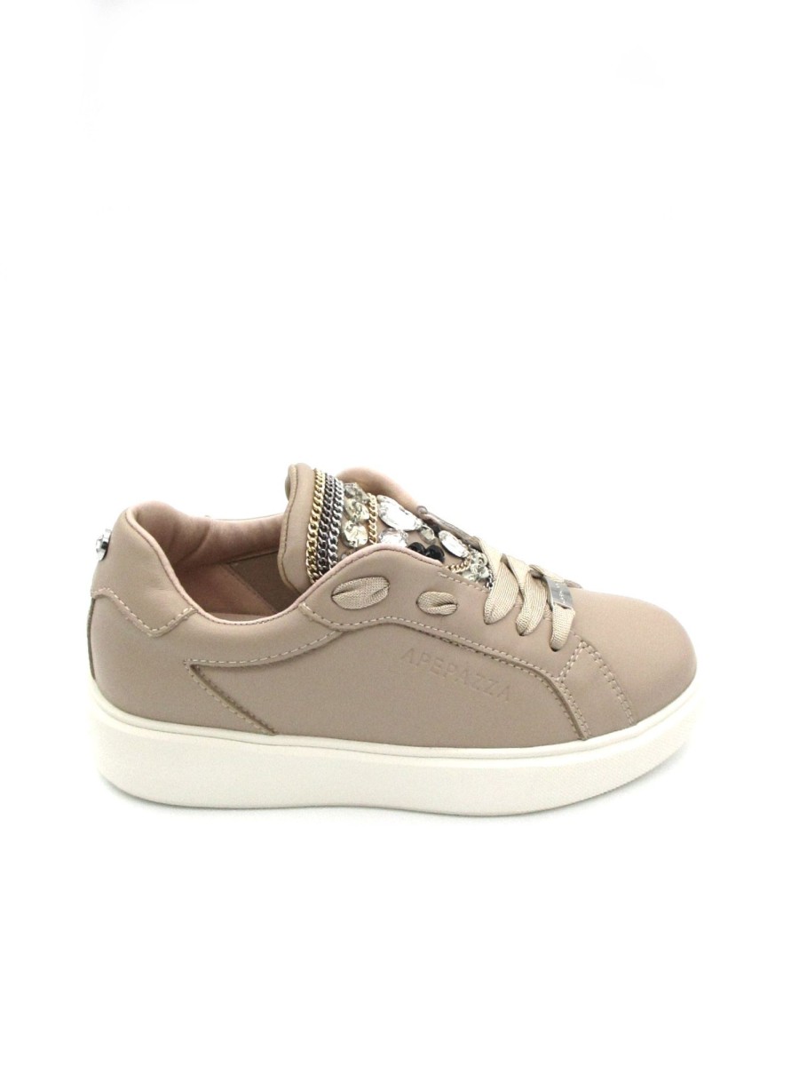 Calzature Apepazza | Sneakers Donna Apepazza Paola - Nude