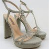 Calzature Albano | Sandalo Pelle Donna Albano 4214 Night Beige