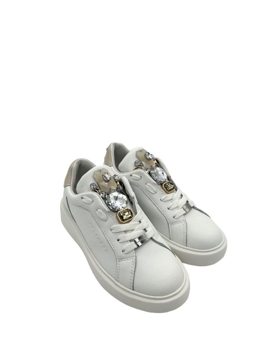 Calzature Apepazza | Sneakers Donna Apepazza White Beige - Paloma - Bianco