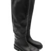 Calzature Strategia | Stivale Pelle Donna Strategia Black - A5515 - Nero