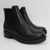 Calzature Cafènoir | Beatles Pelle Donna Cafenoir Ea124 Nero