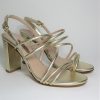 Calzature Albano | Sandalo Pelle Donna Albano 8108 Platino