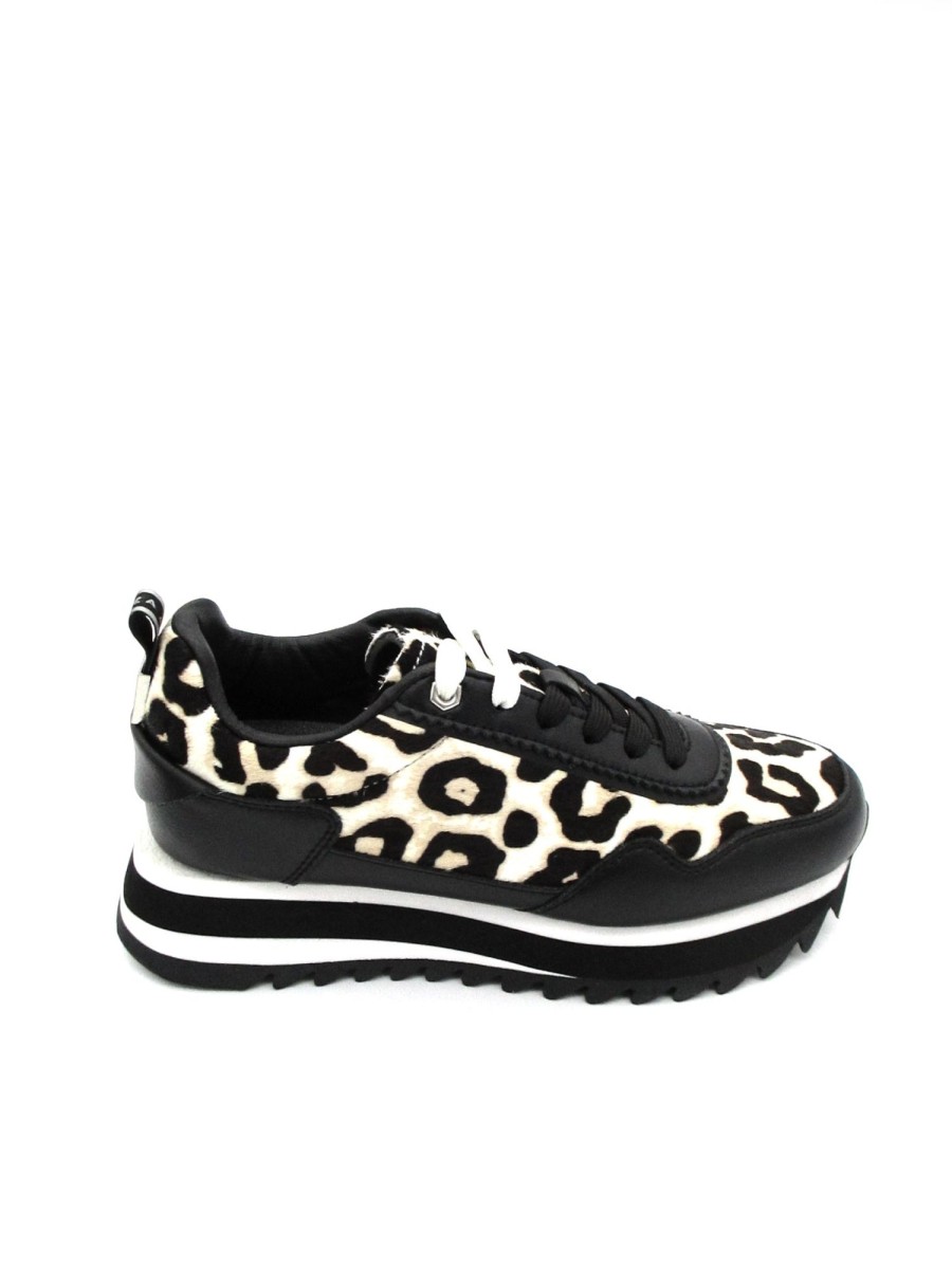 Calzature Apepazza | Sneakers Donna Apepazza Black Maculata - Whitney - Maculato