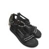 Calzature AS98 | Sandalo Pelle Donna As98 699034 - Nero