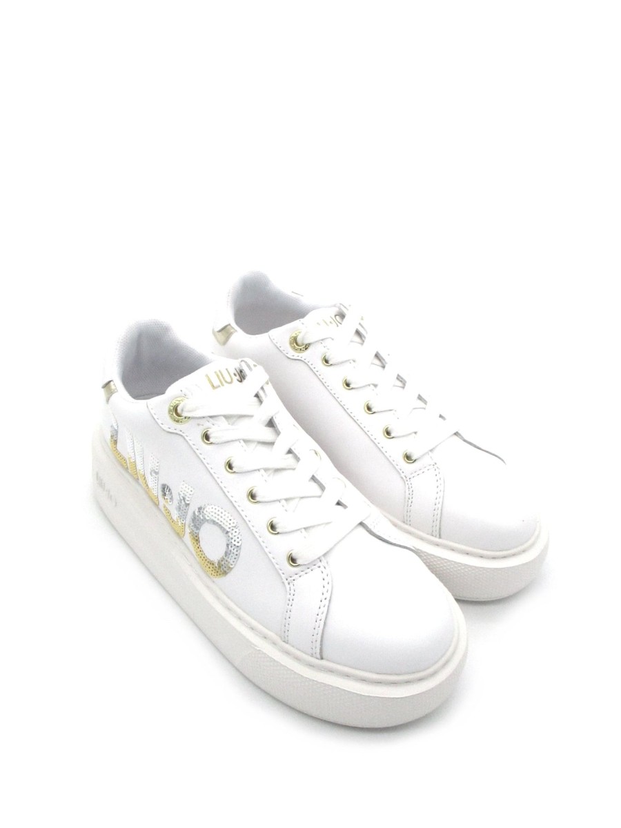 Calzature Liu Jo | Sneakers Liujo Calf Leather Kylie 22 - White