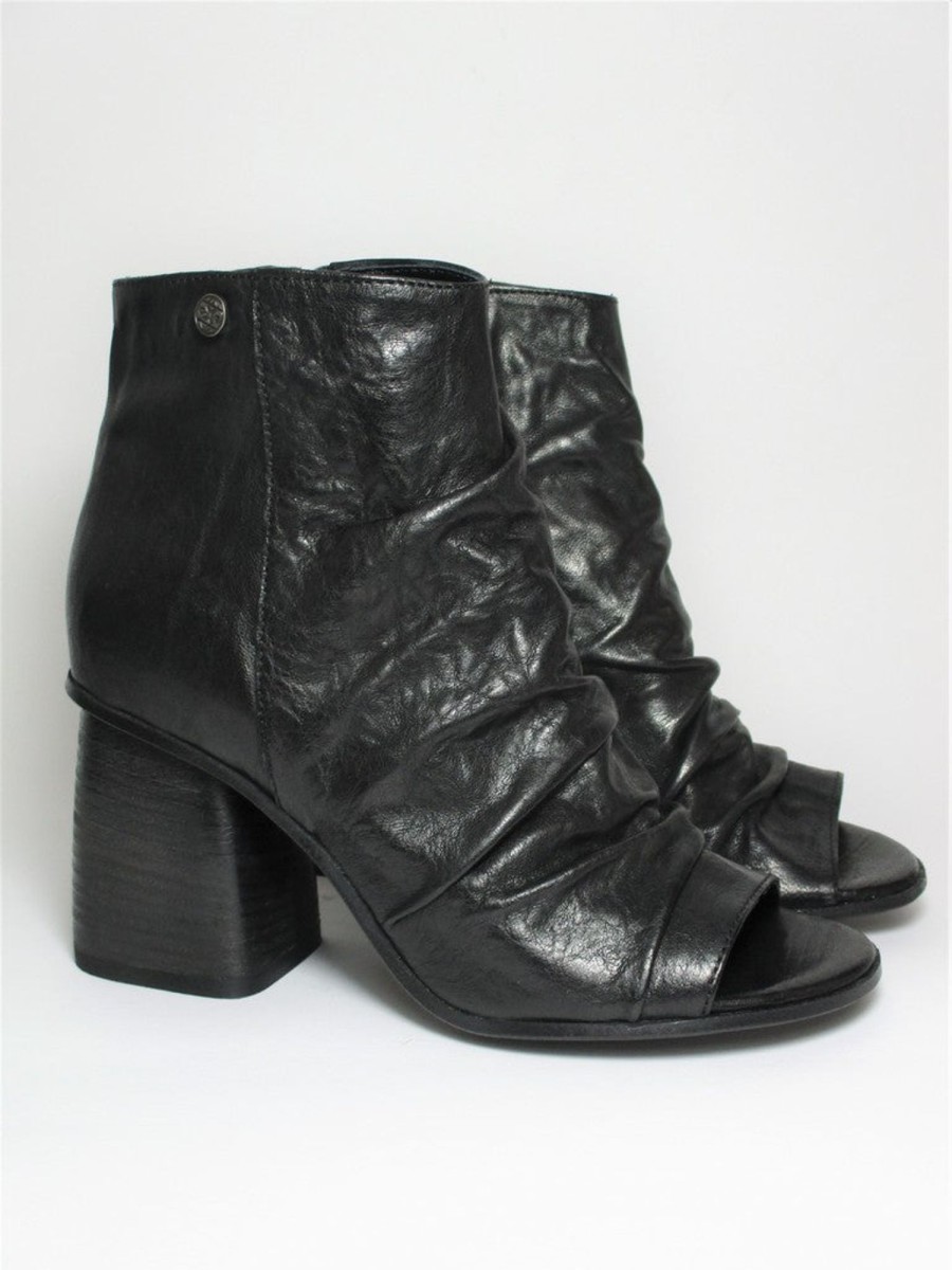 Calzature Oxs | Sandalo Pelle Donna Oxs Sharon 1052 Nero